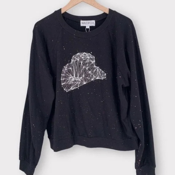WILDFOX Constellation sweatshirt (Med) NWT - Picture 4 of 4